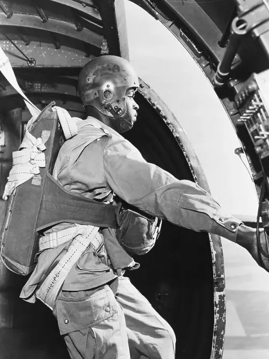 Framed Print : Paratrooper About To Jump Out Of Plane Framed Print : Paratrooper About To Jump Out Of Plane