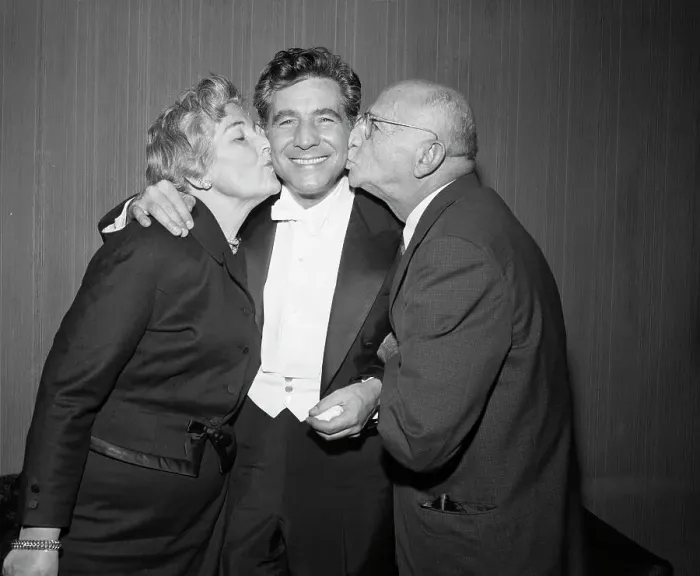 Framed Print : Parents Kiss Leonard Bernstein Framed Print : Parents Kiss Leonard Bernstein
