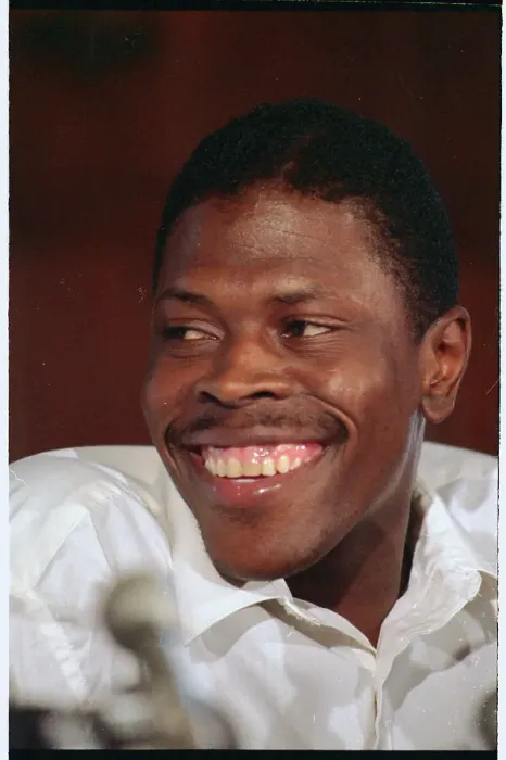 Framed Print : Parick Ewing Smiling Framed Print : Parick Ewing Smiling