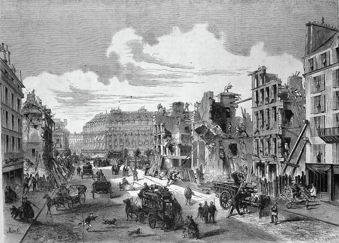 Framed Print : Paris, 1868, Demolition of the Capuchin Convent in the Rue de la Paix, France, Historic, digitally restored reproduction of a 19th century original, exact original date unknown Framed Print : Paris, 1868, Demolition of the Capuchin Convent in the Rue de la Paix, France, Historic, digitally restored reproduction of a 19th century original, exact original date unknown
