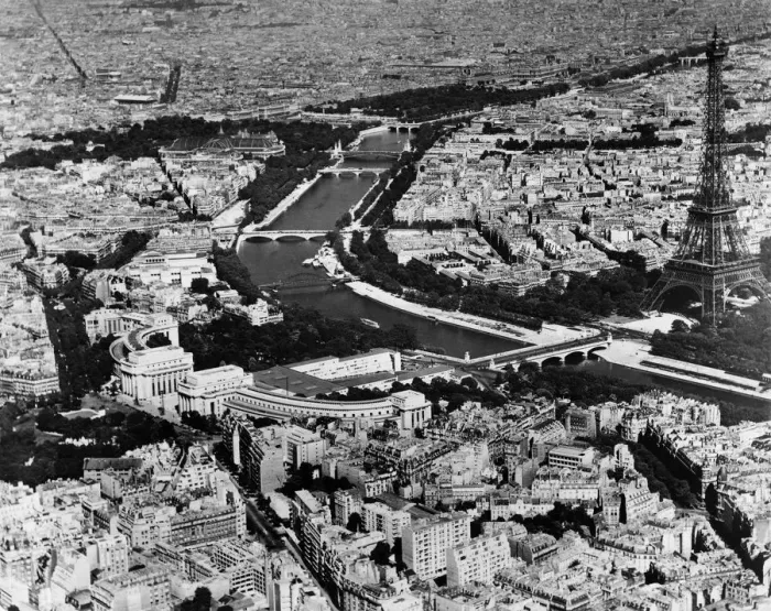 Framed Print : Paris From The Air Framed Print : Paris From The Air