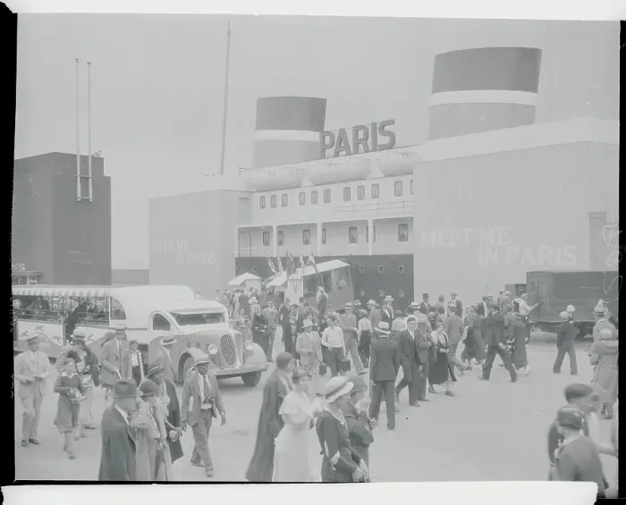 Framed Print : Paris Exhibit at World's Fair Framed Print : Paris Exhibit at World's Fair