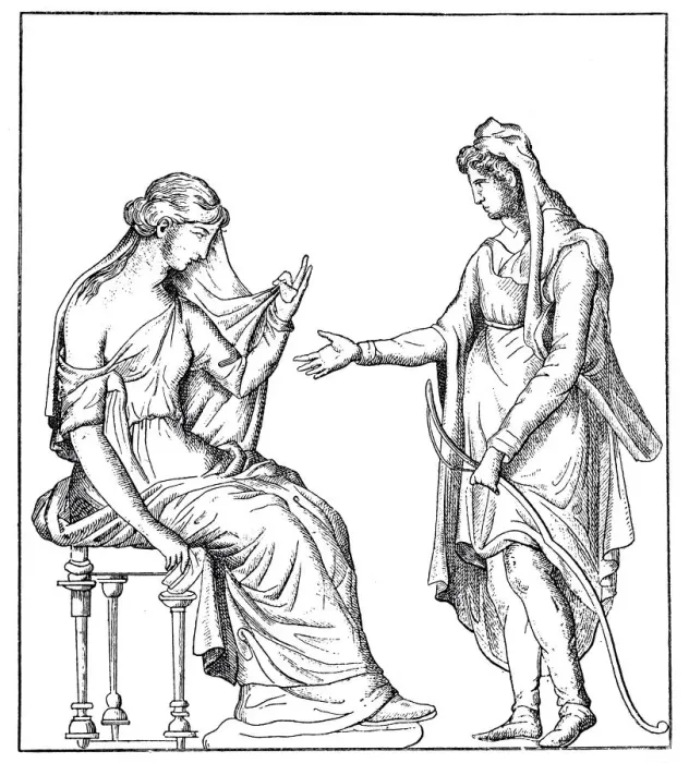 Framed Print : Paris and Helena, two figures of Greek mythology Framed Print : Paris and Helena, two figures of Greek mythology