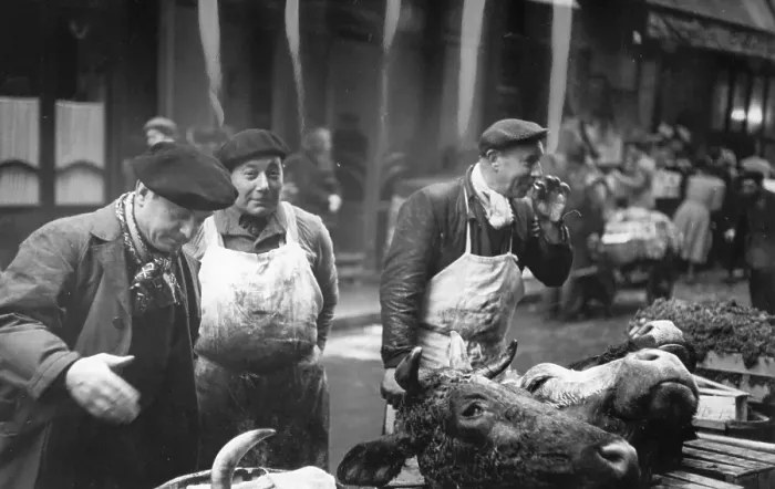 Framed Print : Paris Meat Market Framed Print : Paris Meat Market