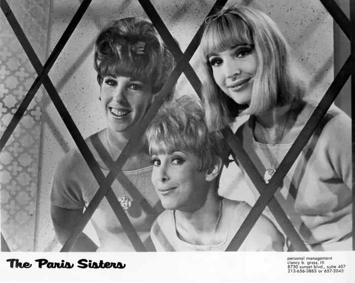 Framed Print : The Paris Sisters Recording