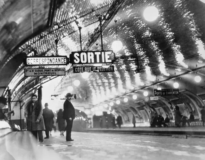 Framed Print : Paris Subway Station Lit Framed Print : Paris Subway Station Lit