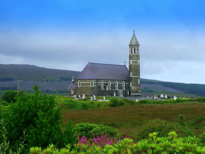 Framed Print : The Parish Church Dunlewey Framed Print : The Parish Church Dunlewey