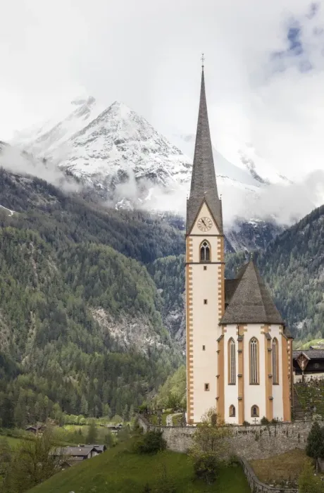 Framed Print : Parish church of Heiligenblut, Grossglockner, Heiligenblut, Carinthia, Austria Framed Print : Parish church of Heiligenblut, Grossglockner, Heiligenblut, Carinthia, Austria