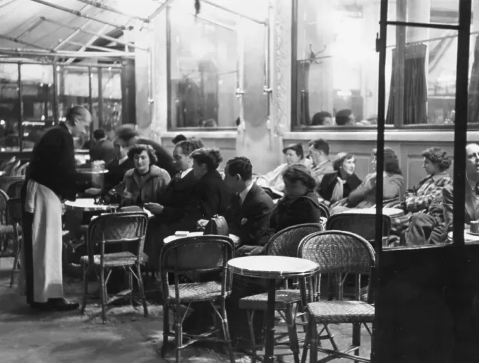 Framed Print : Parisian Cafe Framed Print : Parisian Cafe