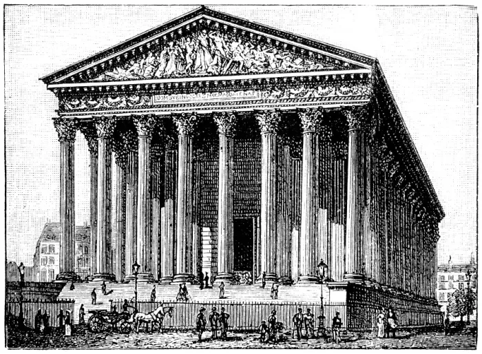 Framed Print : Parisian church La Madeleine Framed Print : Parisian church La Madeleine