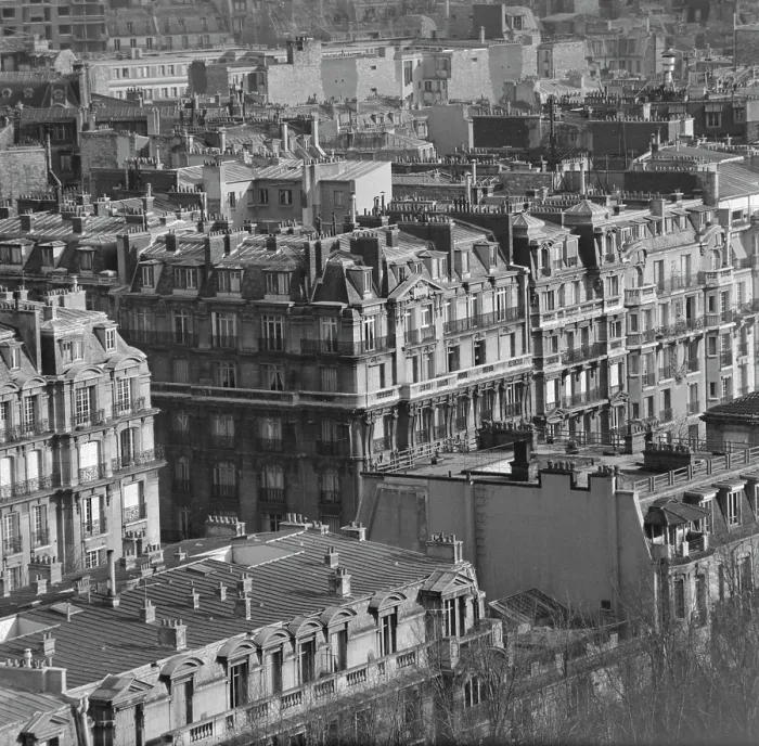 Framed Print : Parisian Rooftops Framed Print : Parisian Rooftops