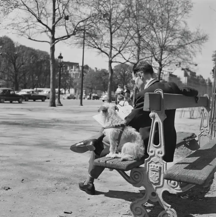 Framed Print : Parisian Springtime, 1958 Framed Print : Parisian Springtime, 1958