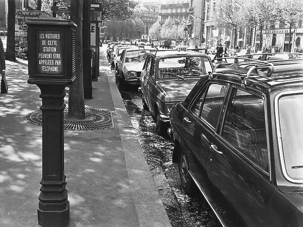 Parisian Taxi Rank