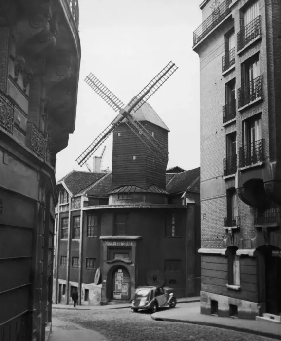 Framed Print : Parisian Windmill Framed Print : Parisian Windmill