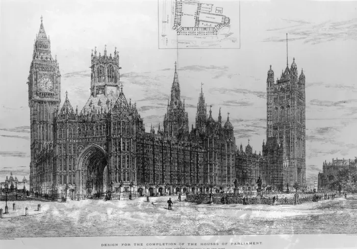 Framed Print : Parliament Design Framed Print : Parliament Design
