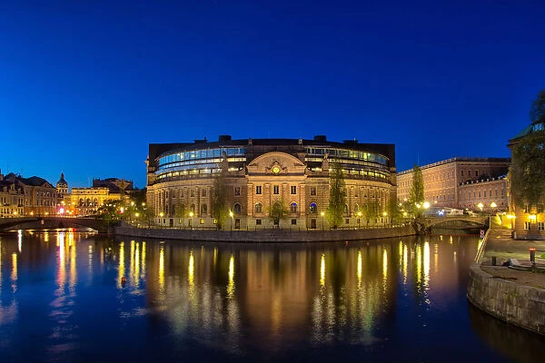 Parliament house Stockholm Sweden