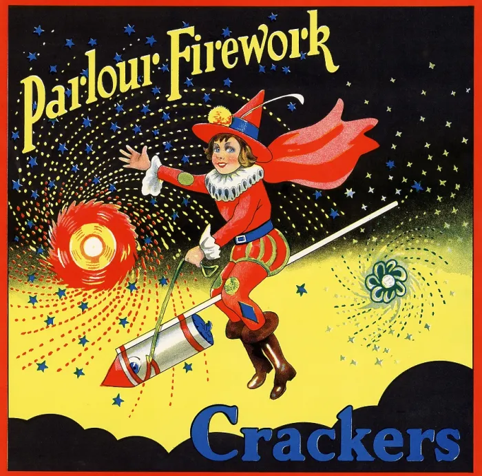 Framed Print : Parlour Firework Crackers Framed Print : Parlour Firework Crackers