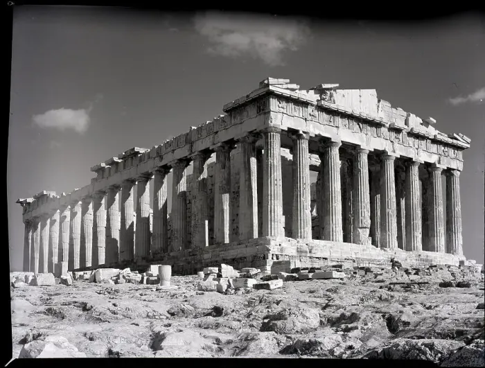 Framed Print : The Parthenon On The Acropolis Framed Print : The Parthenon On The Acropolis