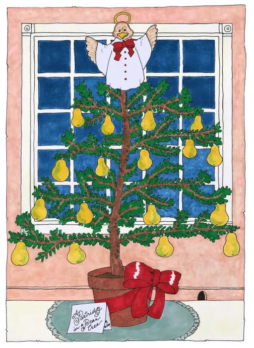 Framed Print : Partridge in a Pear Tree Framed Print : Partridge in a Pear Tree