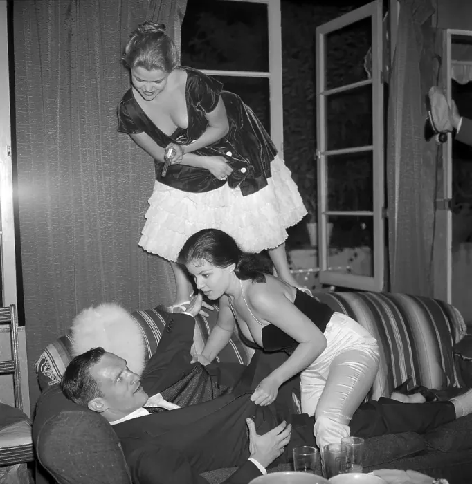Framed Print : Party For Hugh Hefner Framed Print : Party For Hugh Hefner