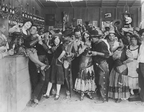 Vintage Print of Rowdy Saloon Scene from Old Western. Art Prints, Posters & Puzzles from Fine Art Storehouse Vintage Print of Rowdy Saloon Scene from Old Western. Art Prints, Posters & Puzzles from Fine Art Storehouse