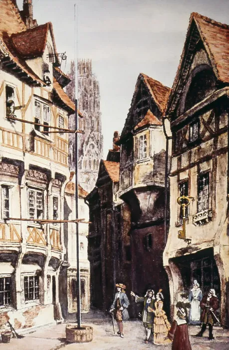 Framed Print : Pascal's Experiment With The Pressure Of Air