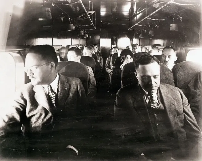 Framed Print : Passengers In Cabin Of Boeing Plane Framed Print : Passengers In Cabin Of Boeing Plane