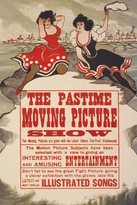 Framed Print : Pastime moving picture show Framed Print : Pastime moving picture show