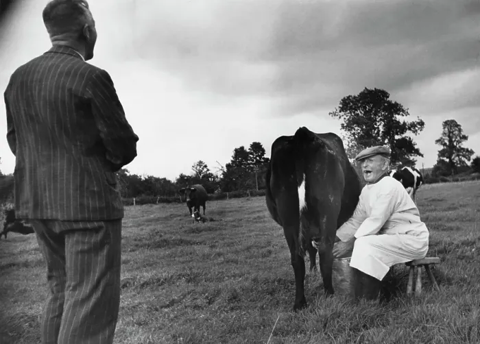 Framed Print : Pastoral Visit