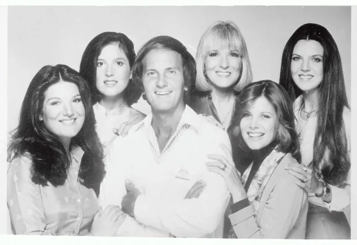 Framed Print : Pat Boone And His Family Framed Print : Pat Boone And His Family