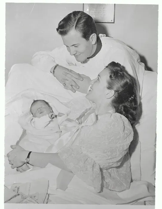 Framed Print : Pat Boone and Wife Framed Print : Pat Boone and Wife