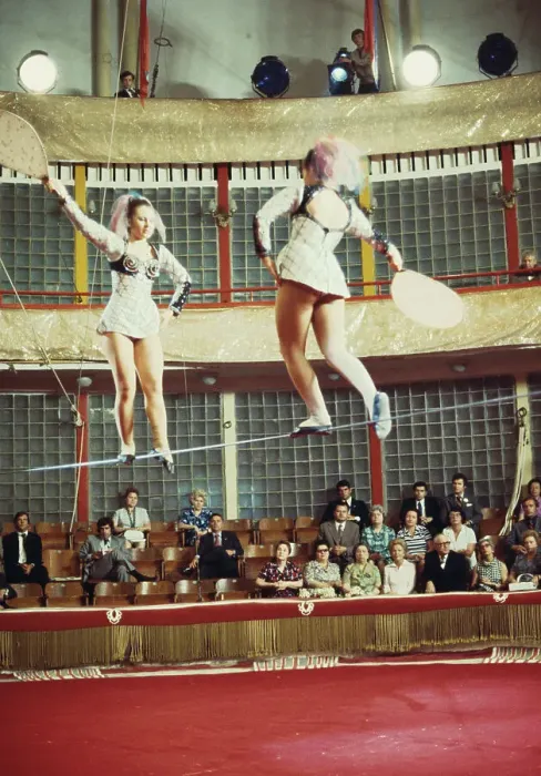 Framed Print : Pat Nixon Visits Soviet Gymnast School Framed Print : Pat Nixon Visits Soviet Gymnast School