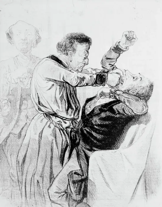 Framed Print : Patient Having Teeth Pulled