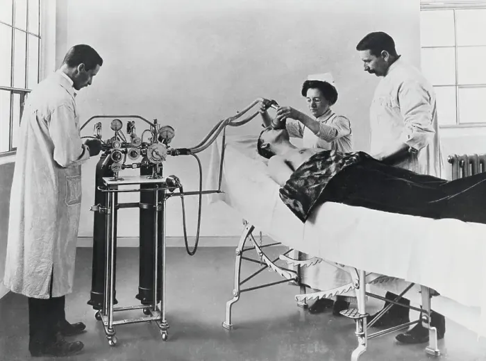 Framed Print : Patient Receiving Anesthesia Framed Print : Patient Receiving Anesthesia