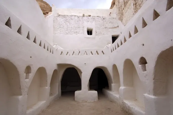 Framed Print : Patio in the old town of Ghadames, UNESCO world heritage, Libya