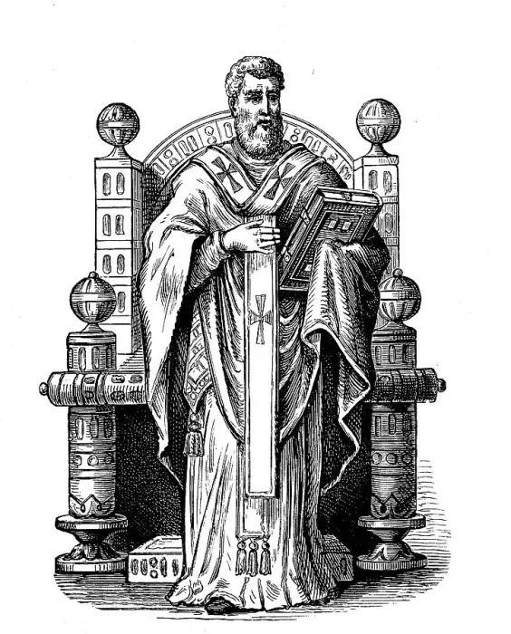 Framed Print : The Patriarch of Jerusalem c. 1150, probably Nicholas of Jerusalem, Israel, Historical, digital reproduction of an original from the 19th century Framed Print : The Patriarch of Jerusalem c. 1150, probably Nicholas of Jerusalem, Israel, Historical, digital reproduction of an original from the 19th century