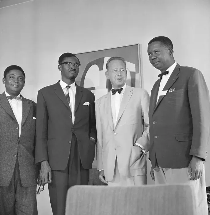 Framed Print : Patrice Lumumba at Press Conference Framed Print : Patrice Lumumba at Press Conference