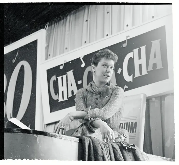 Framed Print : Patrice Munsel Taking a Break From Operatic Practicing Framed Print : Patrice Munsel Taking a Break From Operatic Practicing