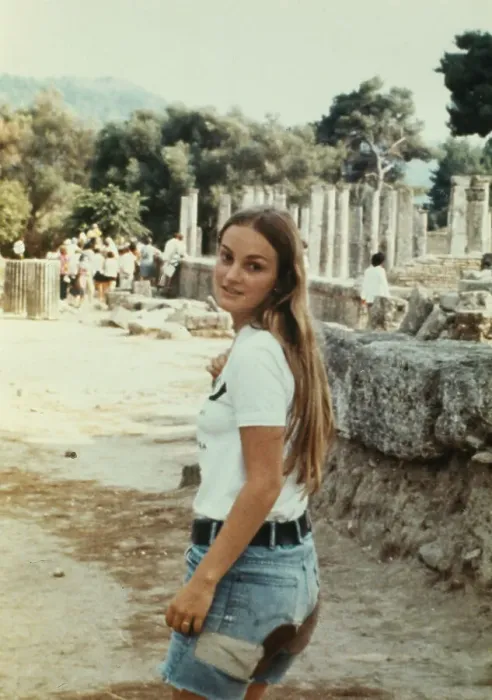 Framed Print : Patricia Hearst In Greece Framed Print : Patricia Hearst In Greece