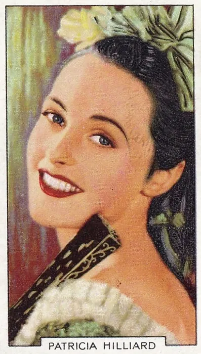 Framed Print : Patricia Hilliard, Portraits of Famous Stars series, Collectible Gallaher Cigarette Card, 1935 Framed Print : Patricia Hilliard, Portraits of Famous Stars series, Collectible Gallaher Cigarette Card, 1935