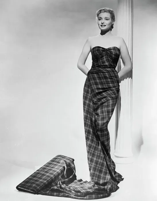 Framed Print : Patricia Neal Poses Wrapped In Cloth Framed Print : Patricia Neal Poses Wrapped In Cloth
