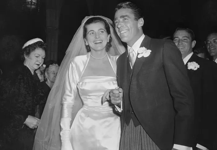 Framed Print : Patricia and Peter Lawford Smiling Framed Print : Patricia and Peter Lawford Smiling