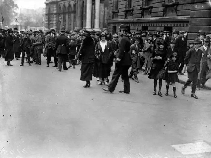 Framed Print : Patrolling Crowds Framed Print : Patrolling Crowds