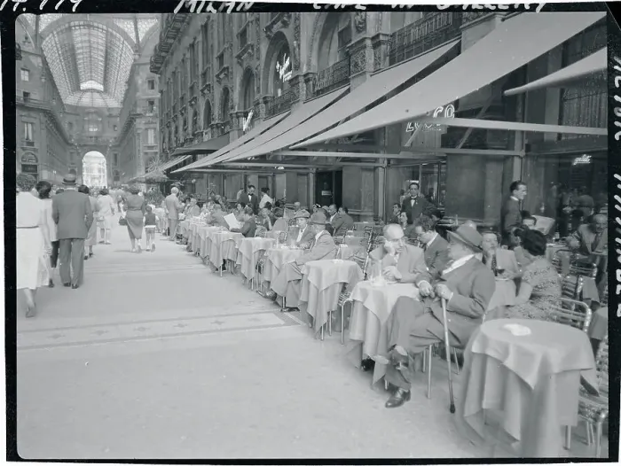 Framed Print : Patrons Eating at Outdoor Tables of Food Establishment Framed Print : Patrons Eating at Outdoor Tables of Food Establishment