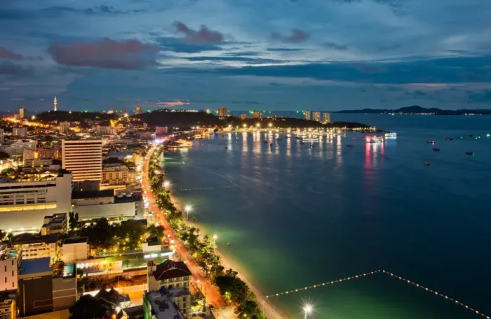 Framed Print : pattaya city Framed Print : pattaya city