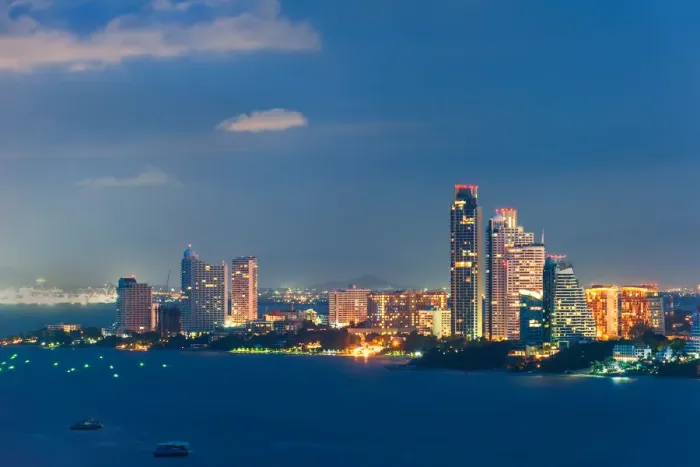 Framed Print : Pattaya City, Thailand Framed Print : Pattaya City, Thailand