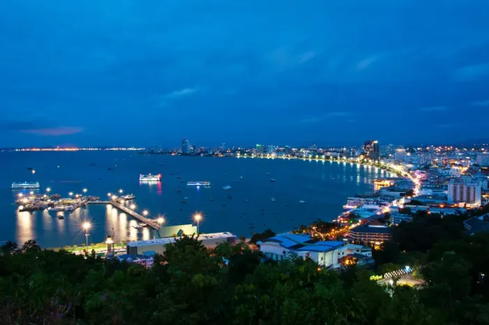 Framed Print : Pattaya City, Thailand Framed Print : Pattaya City, Thailand