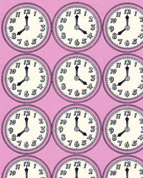 Pattern of Clocks