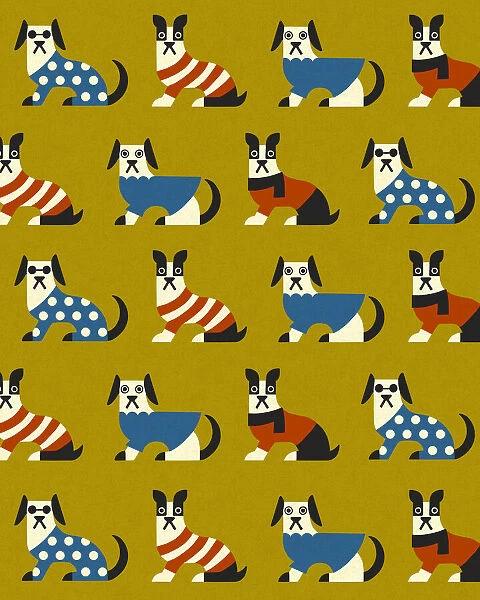 Pattern of Dogs