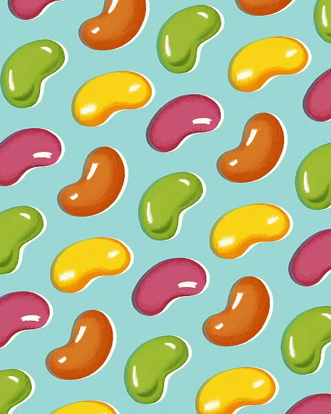 Pattern of Jelly Beans